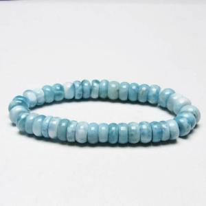 ラリマー ブレスレット ラリマール ヒーリング効果 13mm 一点物 199-6
