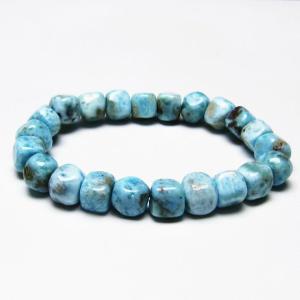ラリマー ブレスレット 13mm 一点物 111-10145 : 天然石