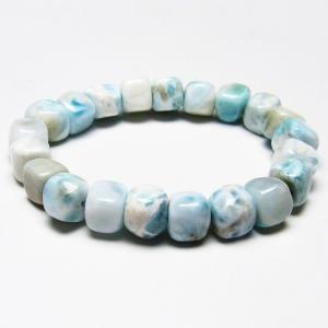 ラリマー ブレスレット 13mm 一点物 111-10145 : 天然石
