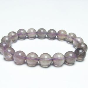 ラビットヘアー フローライト ブレスレット 11mm 一点物 メール便送料