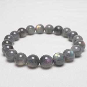 ラブラドライト ブレスレット 最高品質 9mm 18cm 天然石