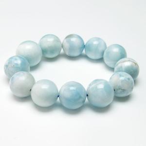 ラリマー ブレスレット 13mm 一点物 111-10145 : 天然石