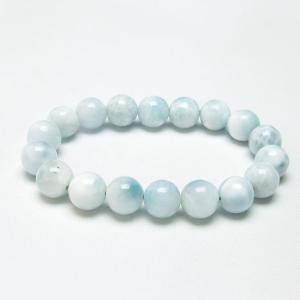 ラリマー ブレスレット ラリマール 本物 7mm 一点物 送料無料 111