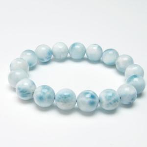 ラリマー ブレスレット 13mm 一点物 111-10145 : 天然石