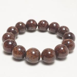 ルチルクォーツ ブレスレット 15mm 一点物 111-2661 : 天然石