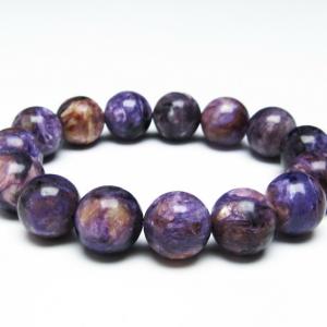 チャロアイト ブレスレット 14mm 一点物 送料無料 111-32114 : 天然石