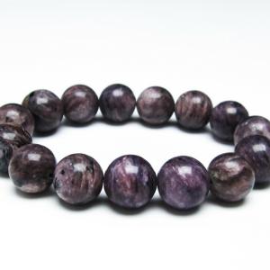チャロアイト ブレスレット 14mm 一点物 送料無料 111-32114 : 天然石