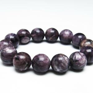 チャロアイト ブレスレット 14mm 一点物 送料無料 111-32114 : 天然石