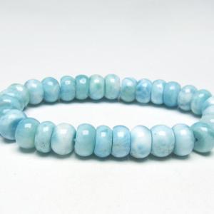 ラリマー ブレスレット 5mm メール便送料無料 一点物 111-50845