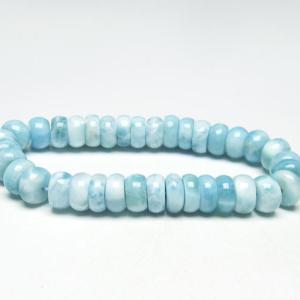 ラリマー 　ブレスレット 13mm ラリマー ブレスレット 13mm 一点物 111-10145 : 天然石