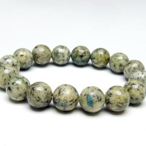 K2ストーン ブレスレット 15mm アズライトイングラナイト ブレス K2