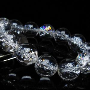パワーストーン 天然石 アイリスクォーツ 虹入り レインボー水晶