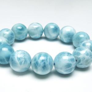 ラリマー ブレスレット 18mm 一点物 [送料無料] 111-38059｜tosho-stones