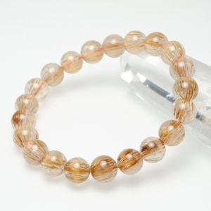 キャッツアイ ルチルクォーツ ブレスレット 12mm 一点物 [送料無料