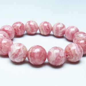 インカローズ ブレスレット 14mm 一点物 111-2986 : 天然石