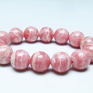 インカローズ ブレスレット 16mm 一点物 111-472 : 天然石