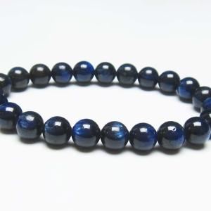 カイヤナイト ブレスレット 8mm 一点物 メール便可 [M便 1/10] 111-40106｜tosho-stones