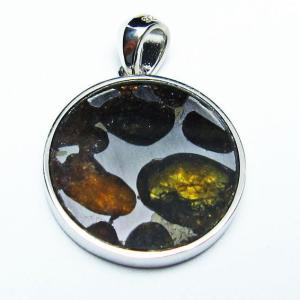 ケニア共和国セリコ産 パラサイト隕石 フラワーオブライフ 20mm