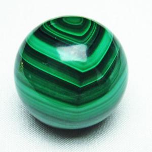 マラカイト 丸玉 スフィア 31mm 送料無料 一点物 141-3556 : 天然石