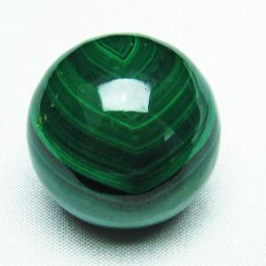 マラカイト　丸玉　スフィア　天然石 マラカイト 丸玉 スフィア 31mm 送料無料 一点物 141-3556 : 天然石