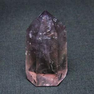 ローズクォーツ 六角柱 ポイント 置物 一点物 142-10363 : 天然石