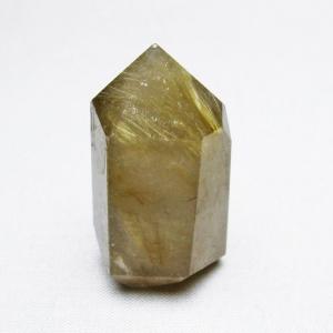 タイチンルチルクォーツ 水晶 六角柱 一点物 142-7985｜tosho-stones