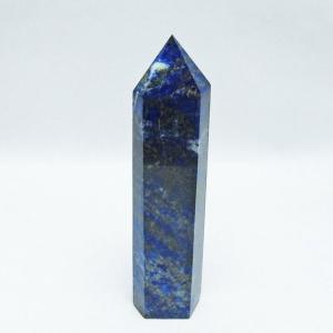 ラピスラズリ 六角柱 台座付属 一点物 [送料無料] 152-3155 : 天然石