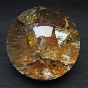 5Kg シトリンクォーツ 丸玉 スフィア 虹入り 155mm 送料無料 一点物