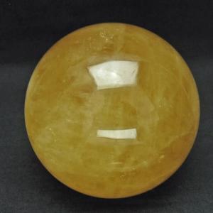 1.4Kg カルサイト 丸玉 スフィア 105mm 一点物 151-4473 : 天然石