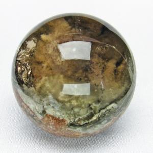 ガーデンクォーツ（庭園水晶） 丸玉 53mm t100-4121 : 誠安天然石専門