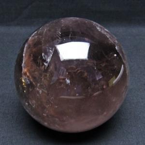 水晶 丸玉 虹入り 70mm スフィア 置物 水晶玉 一点物 送料無料 151
