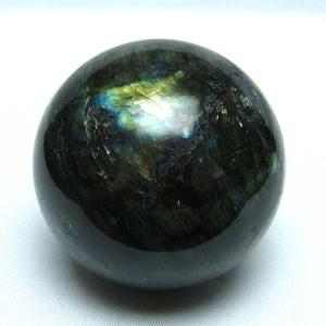 ラブラドライト 丸玉 76mm スフィア 一点物 151-9170 : 天然石
