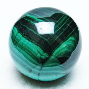 マラカイト　丸玉　スフィア　天然石 ザイール産]マラカイト丸玉/スフィア - 埼玉県吉川市の天然石専門店