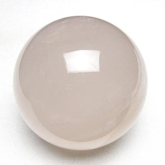 ミルキークォーツ 丸玉 80mm ピンク 一点物 送料無料 151-6050