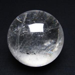水晶 丸玉 スフィア ファントム 24mm 一点物 141-4109 : 天然石