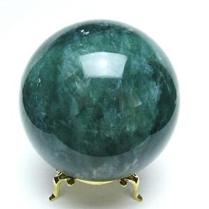 1.4Kg フローライト 丸玉 原石 蛍石 スフィア 94mm 送料無料 一点物