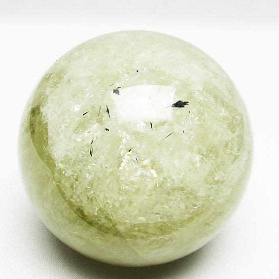 【P3倍】 シトリン 丸玉 80mm シトリンクォーツ スフィア 黄水晶 一点物 151-6639