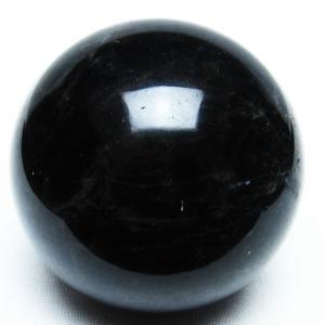 モリオン 丸玉 63mm 黒水晶 一点物 151-6908｜tosho-stones