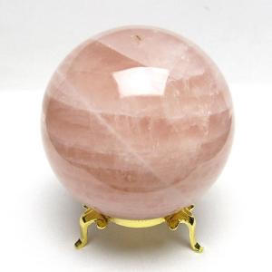 3.5Kg ローズクォーツ 丸玉 スフィア 135mm 送料無料 一点物 161-510