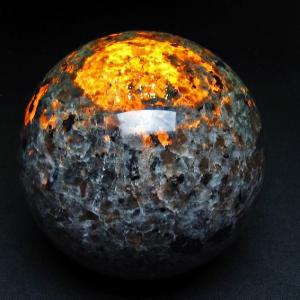 1Kg モリオン 黒水晶 丸玉 90mm スフィア 一点物 151-9290 : 天然石