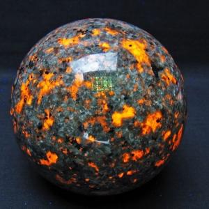 1.3Kg ユーパーライト 丸玉 98mm 送料無料 一点物 151-9651