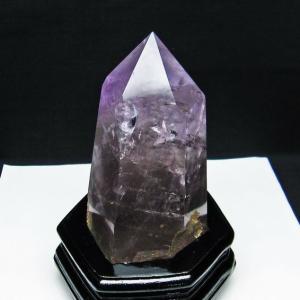 シトリン ポイント 六角柱 Aランク 1個 スモーキーシトリン シトリン