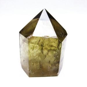 シトリン 六角柱 シトリンクォーツ 置物 S~Mサイズ ランダム 1個