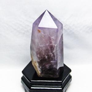 水晶 六角柱 水晶ポイント 原石 置物 一点物 142-6334 : 天然石