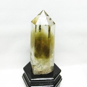 シトリン 六角柱 虹入り 原石 一点物 142-5183 : 天然石