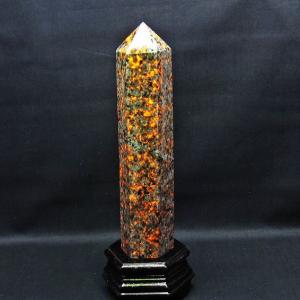 1.3Kg ユーパーライト 六角柱 台座付属 一点物 [送料無料] 152-2995