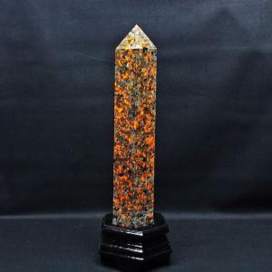 1.3Kg ユーパーライト 六角柱 台座付属 一点物 [送料無料] 152-3003