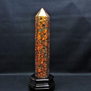 1.2Kg ユーパーライト 六角柱 台座付属 一点物 [送料無料] 152-3009