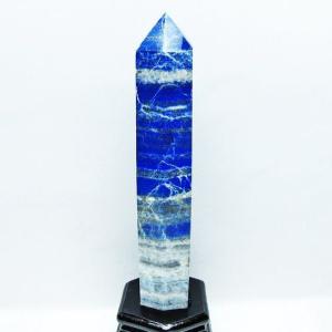 ラピスラズリ ポイント 六角柱 50g〜69g 1個 lapis lazuli 瑠璃 ラピス