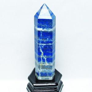 ラピスラズリ ポイント 六角柱 50g〜69g 1個 lapis lazuli 瑠璃 ラピス